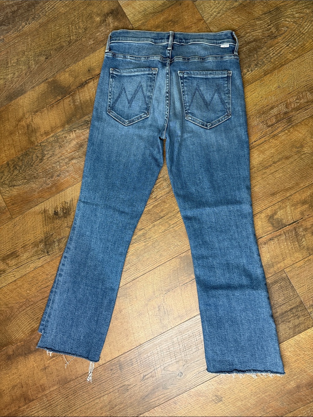 Mother Denim The Insider Crop Step Fray different strokes size 27 - Picture 10 of 10